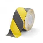 Hazard safety-grip tape 100mm x 18.3m, black-yellow