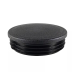 Plastic cap Ø219,1 mm, black