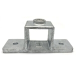 Type 56S, Collar plate double sided lip  - 40x40 mm